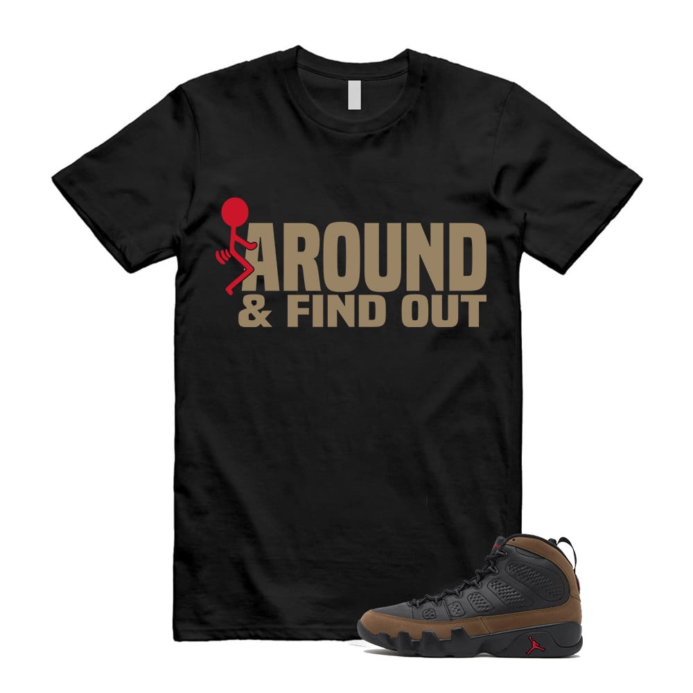 Find Out Shirt To Match Air Jordan 9 Olive T-Shirt, Sneaker Match Tees
