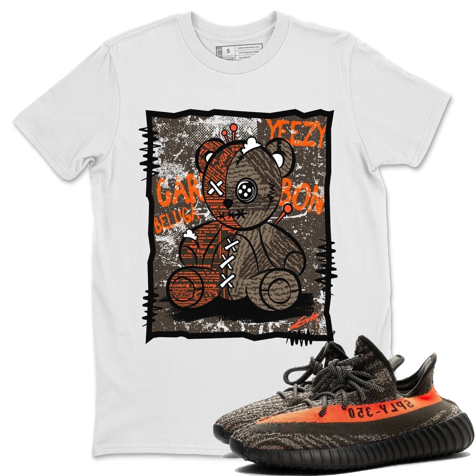 Vintage Bear Unisex Crew Neck T-Shirt - Sneaker Shirt To Match Yeezys 350 Carbon Beluga T-Shirt, Sneaker Match Tee