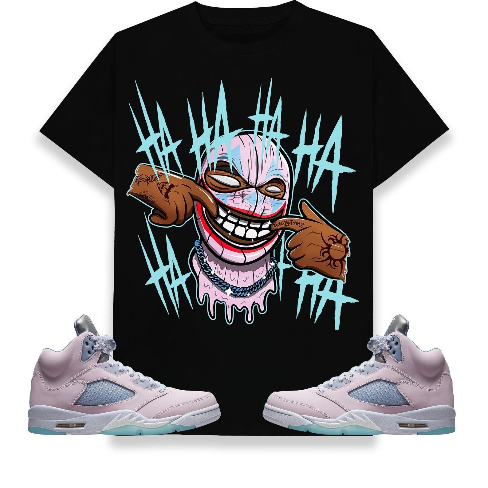 We Are All Clowns Unisex Shirt Match Jordan 5 Retro Easter 2023 T-Shirt, Sneaker Match Tee