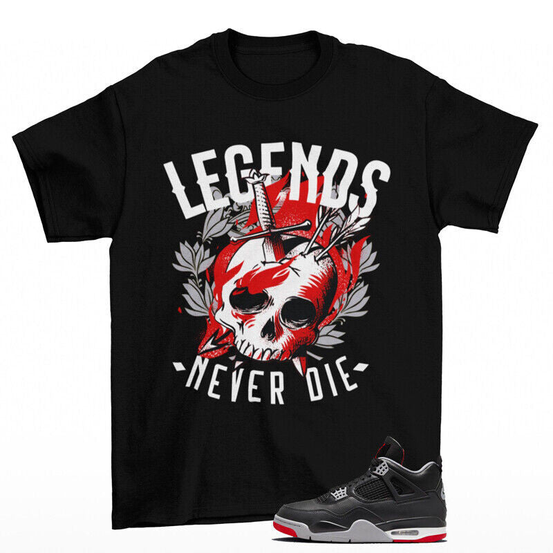 Rare Breed Sneaker Shirt Made To Match Dunks High White Picante Red T-Shirt, Sneaker Match Tee