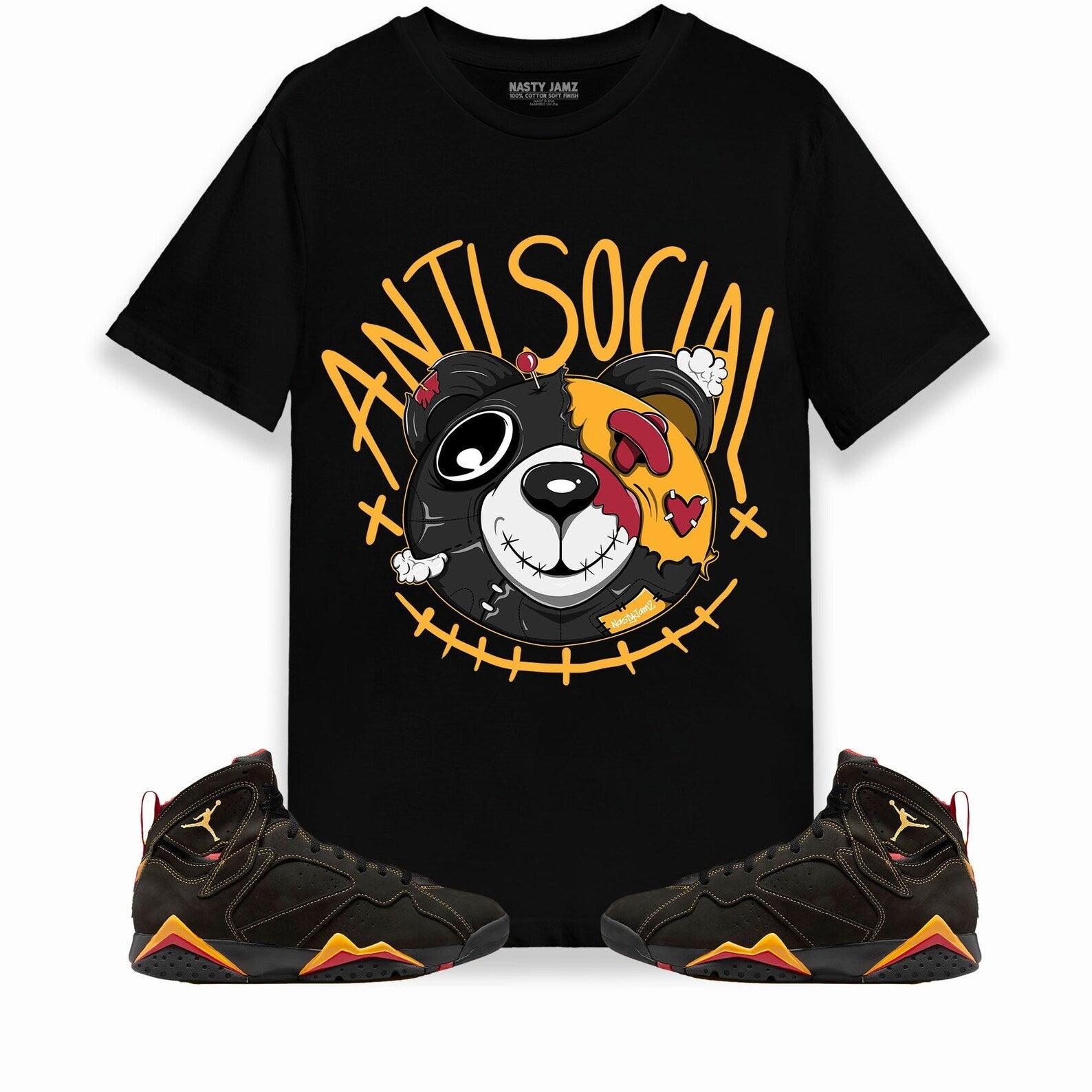 Atsc Head Ber Unisex Shirt Match Jordan 7 Retro Citrus T-Shirt, Sneaker Match Tee