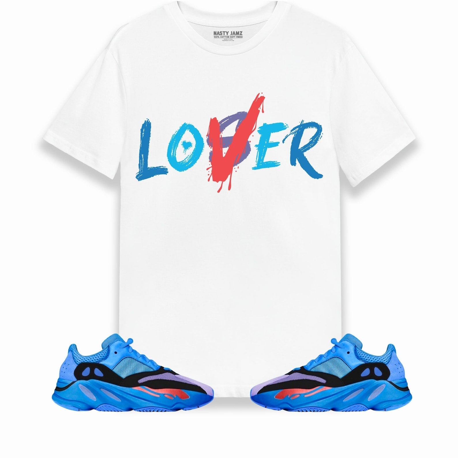Loser Lover Unisex Shirt Match Yeezy Boost 700 Hi-Res Blue T-Shirt, Sneaker Match Tee