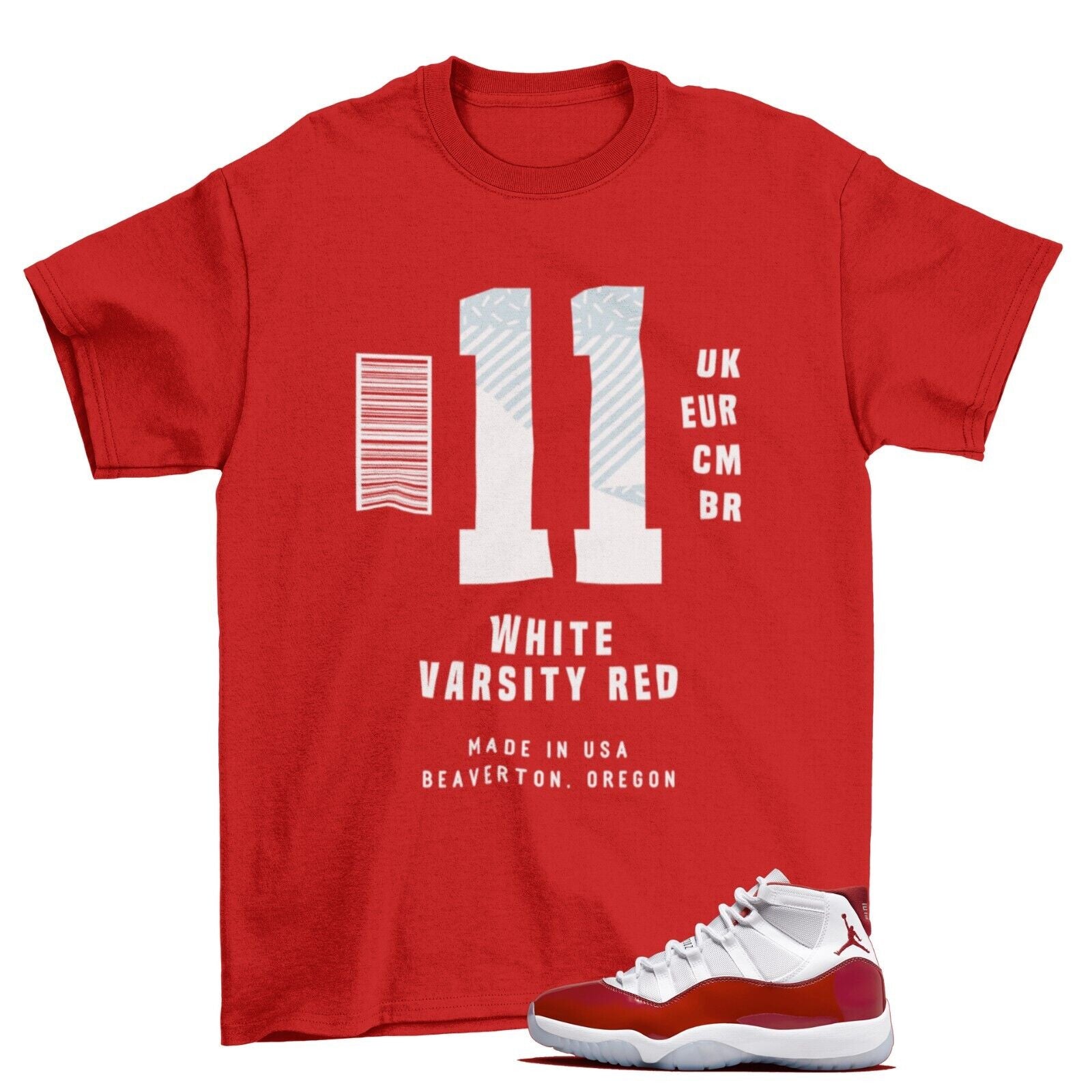 Respect The Hustle Made To Match Foamposite Albino Snakeskin T-Shirt, Sneaker Match Tee