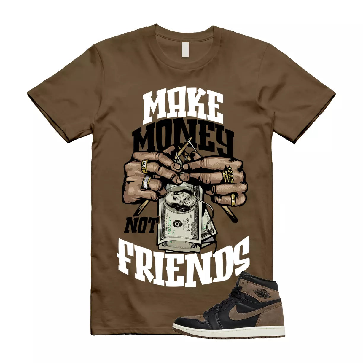 Tune Friends Unisex Tees Jordan 5 Olive to match Sneaker, Outfit back to school graphic Tees T-Shirt, Sneaker Match Tee