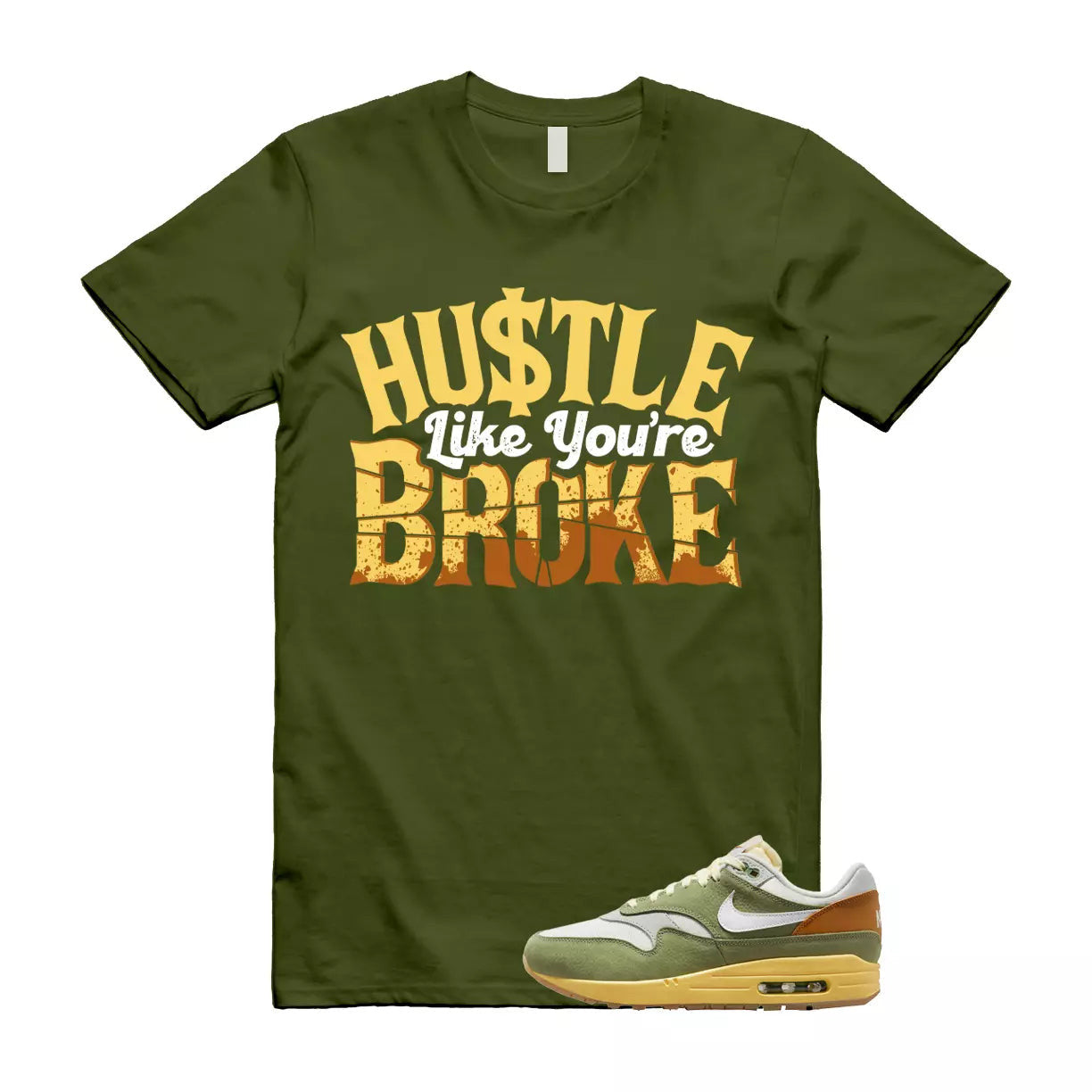 Rags To Riches T-shirt Made To Match Foamposite Blue/Orange T-Shirt, Sneaker Match Tee