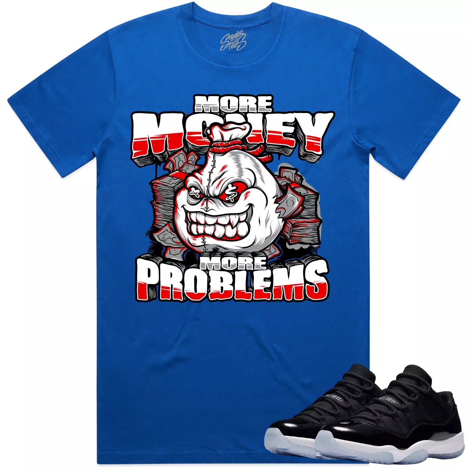 Medusa T-Shirt Made to Match Jordan 6 Retro GG Still Blue T-Shirt, Sneaker Match Tee