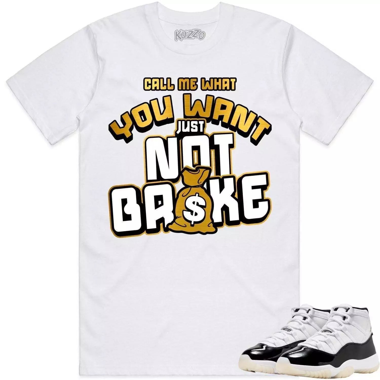 Slam Dunk Bear Sneaker Shirt Made To Match Dunks High White Picante Red T-Shirt, Sneaker Match Tee