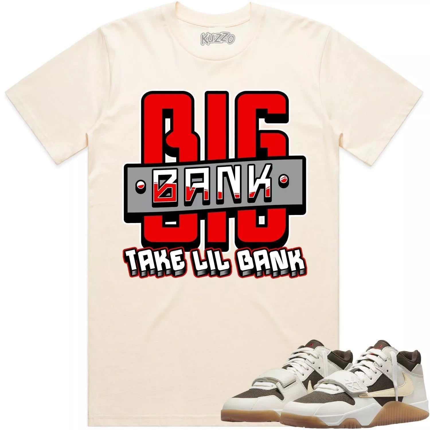 Running Game Sneaker Shirt Made To Dunks High White Picante Red T-Shirt, Sneaker Match Tee