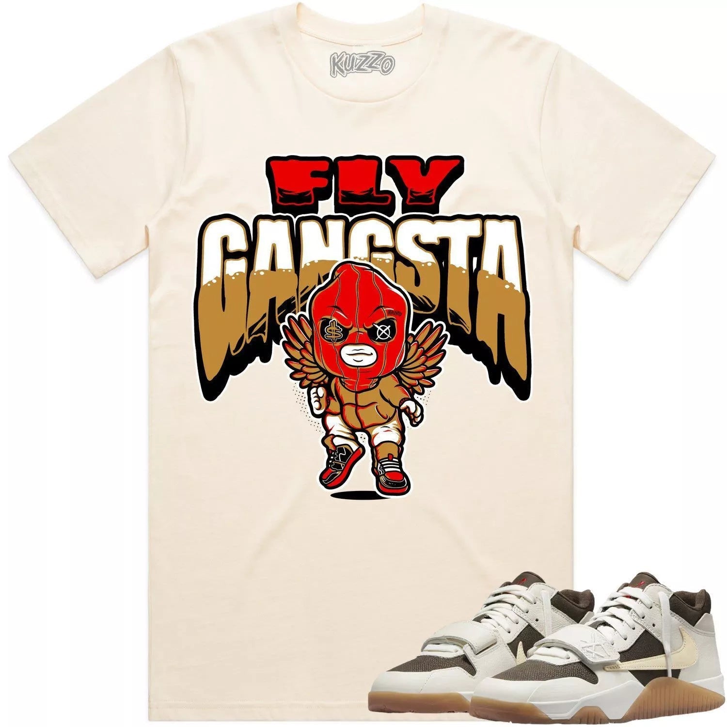 Sneaker Head Sneaker Shirt Made To Dunks High White Picante Red T-Shirt, Sneaker Match Tee