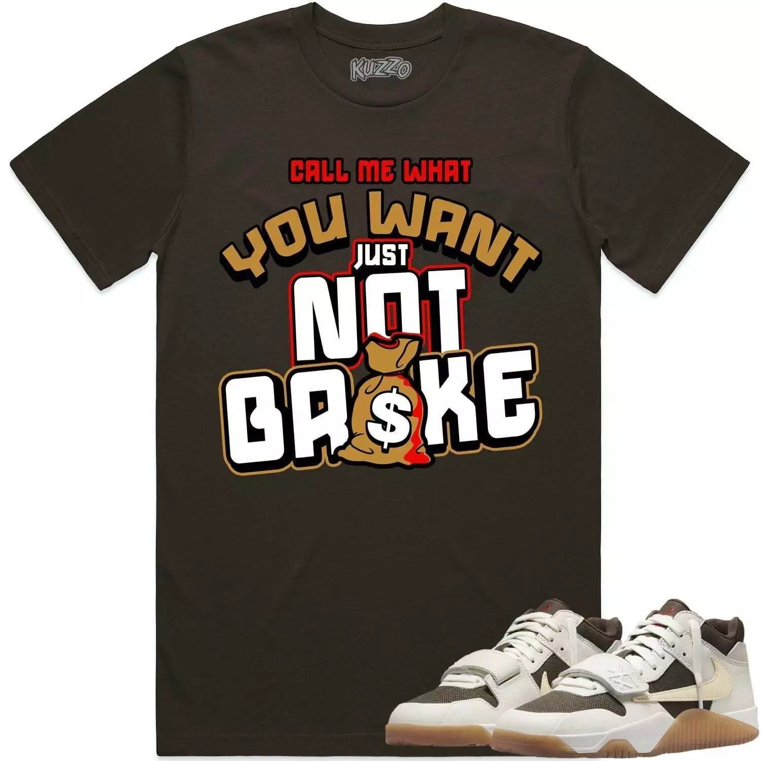 Trap Rabbit Sneaker Shirt Made To Dunks High White Picante Red T-Shirt, Sneaker Match Tee