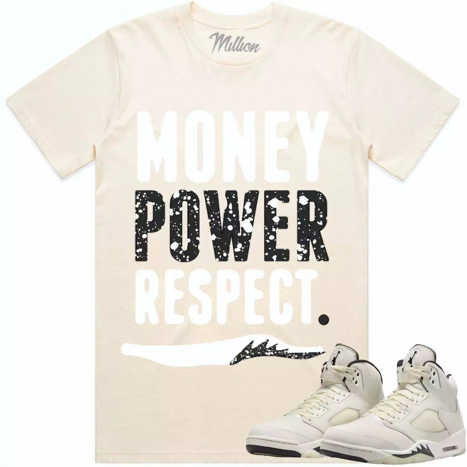 Move in Silence Adult Unisex Sneaker Shirt Made for Jordan 5 T-Shirt, Sneaker Match Tee