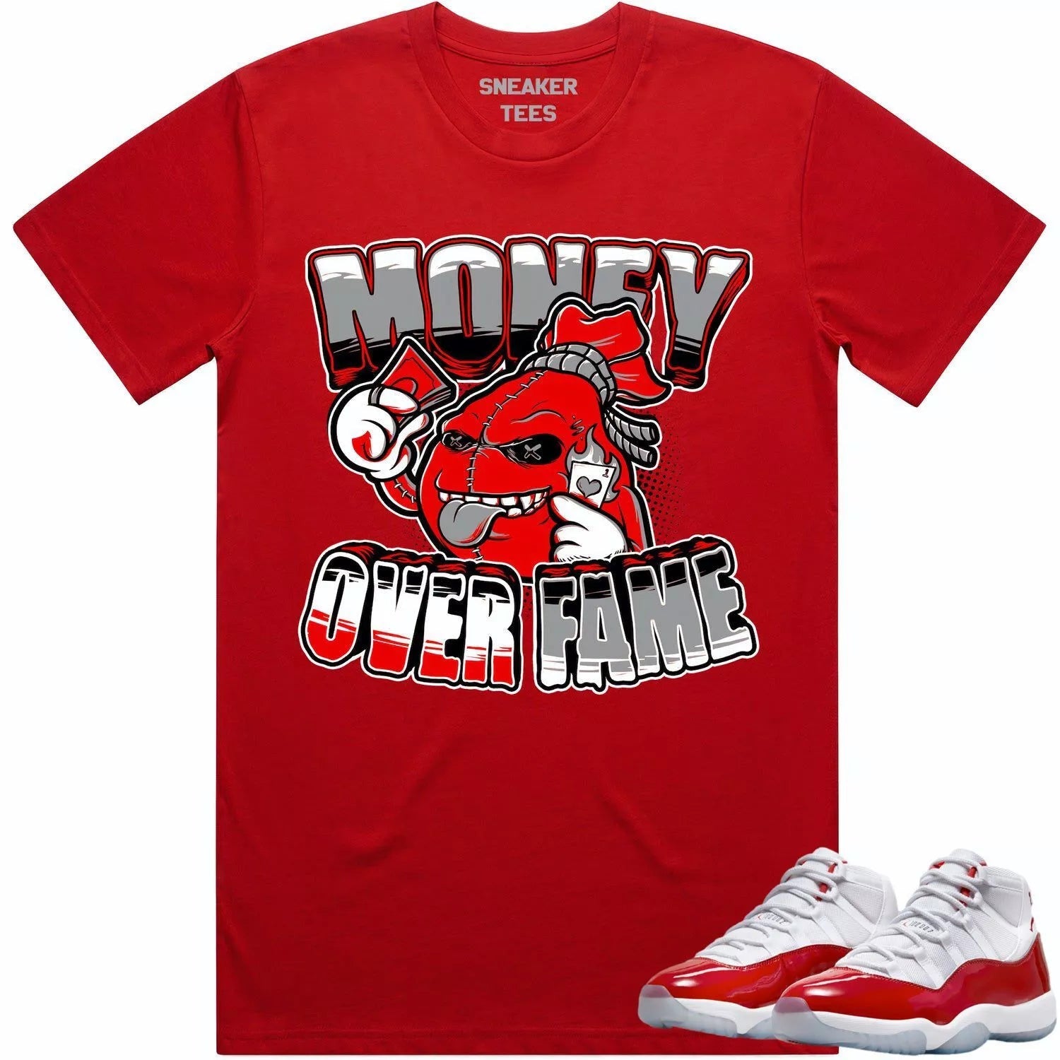 Gorilla Beast T-Shirt Match Jordan 4 Lightning T-Shirt, Sneaker Match Tee