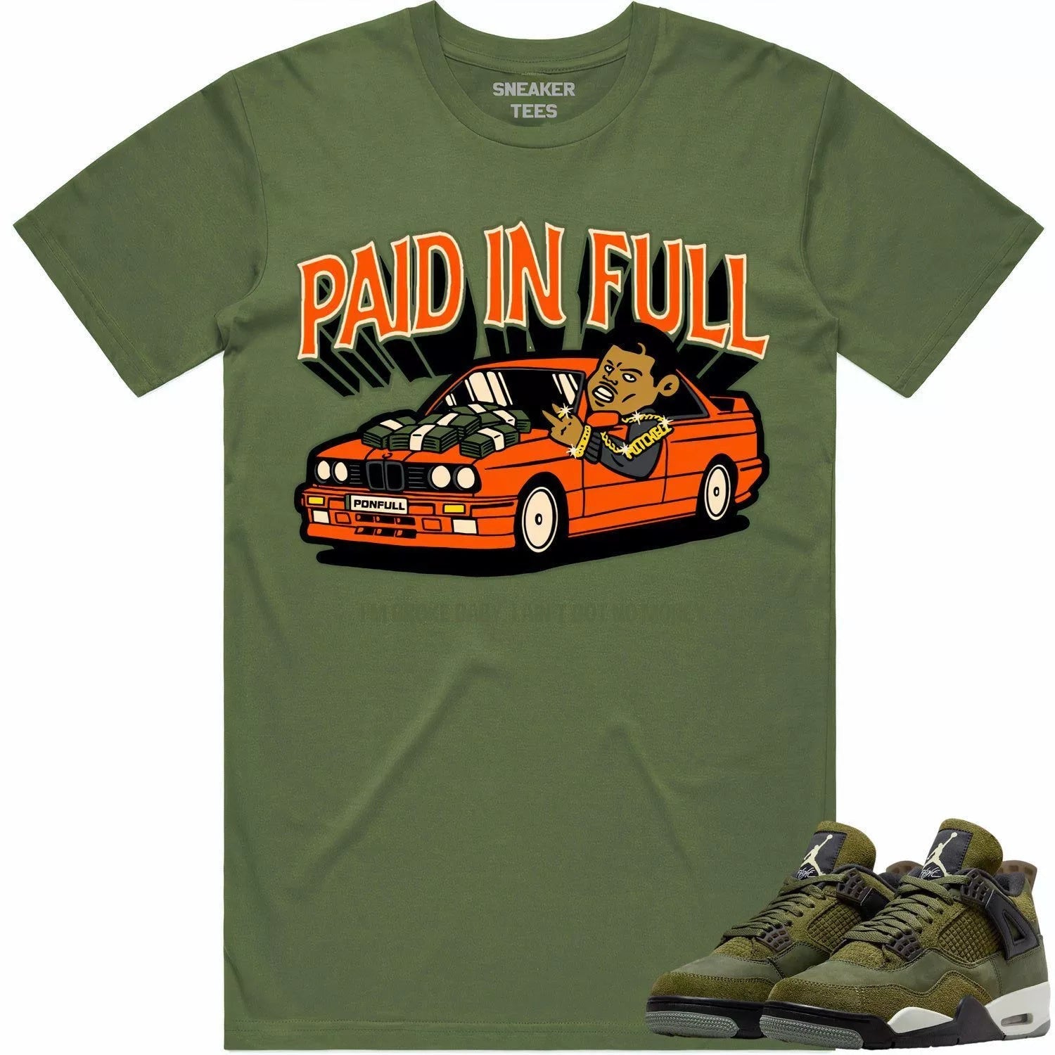 Move in Silence Sneaker Shirt Made to Match Dunks Black Acid Wash T-Shirt, Sneaker Match Tee