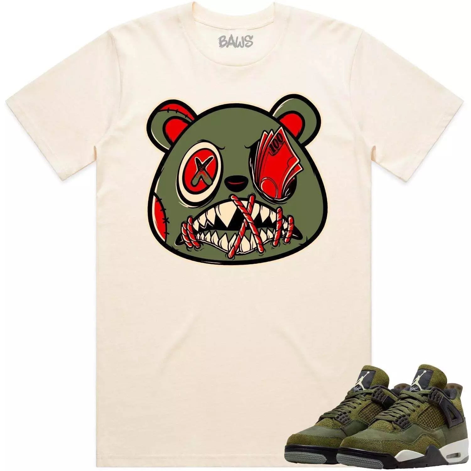 Secure the Bag Sneaker Shirt Made To Match Jordan 5 Retro T-Shirt, Sneaker Match Tee