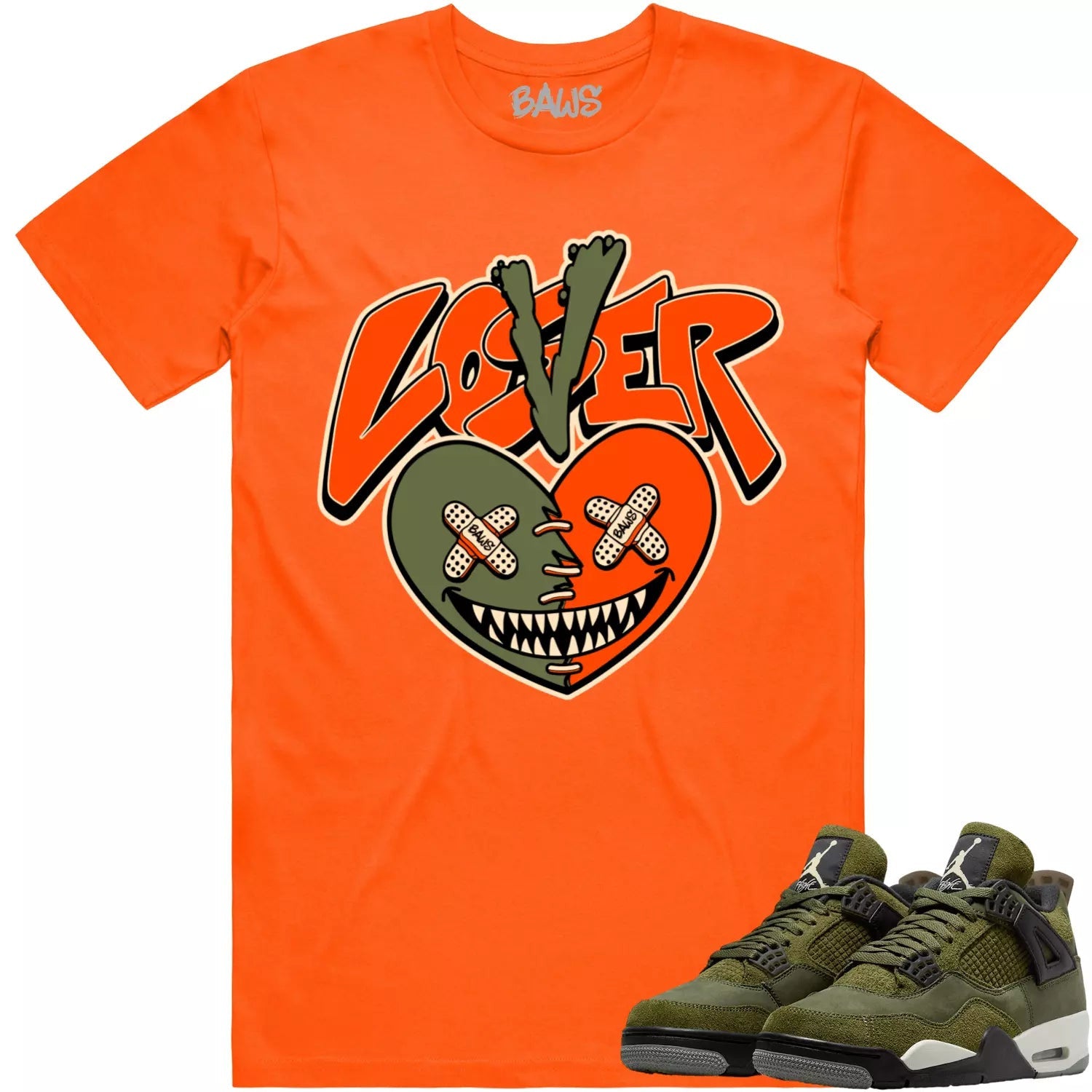 Box Label Utility Shirt Grey to Match Air Trainer 1 Utility SP / DH7338-001 T-Shirt, Sneaker Match Tee