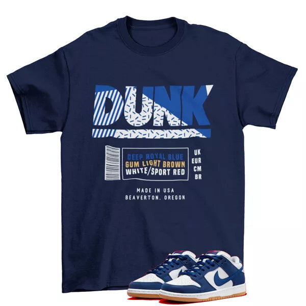 True to Myself Shirt to Match Dunk Low SB FTC / White T-Shirt, Sneaker Match Tee