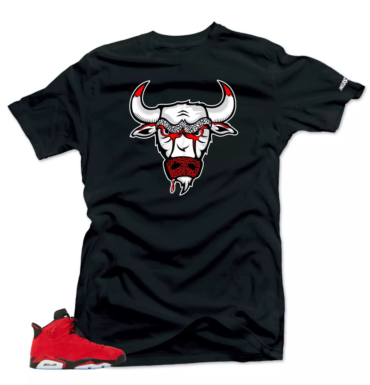 Shirt To Match Jordan 6 Toro Bravo Bull Sneaker tee T-Shirt, Sneaker Match Tee
