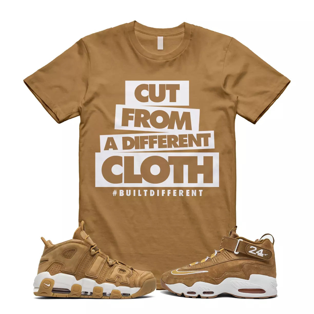 CLOTH T Shirt to match Air Griffey Max 1 Wheat Golden Harvest Elemental Caramel T-Shirt, Sneaker Match Tee