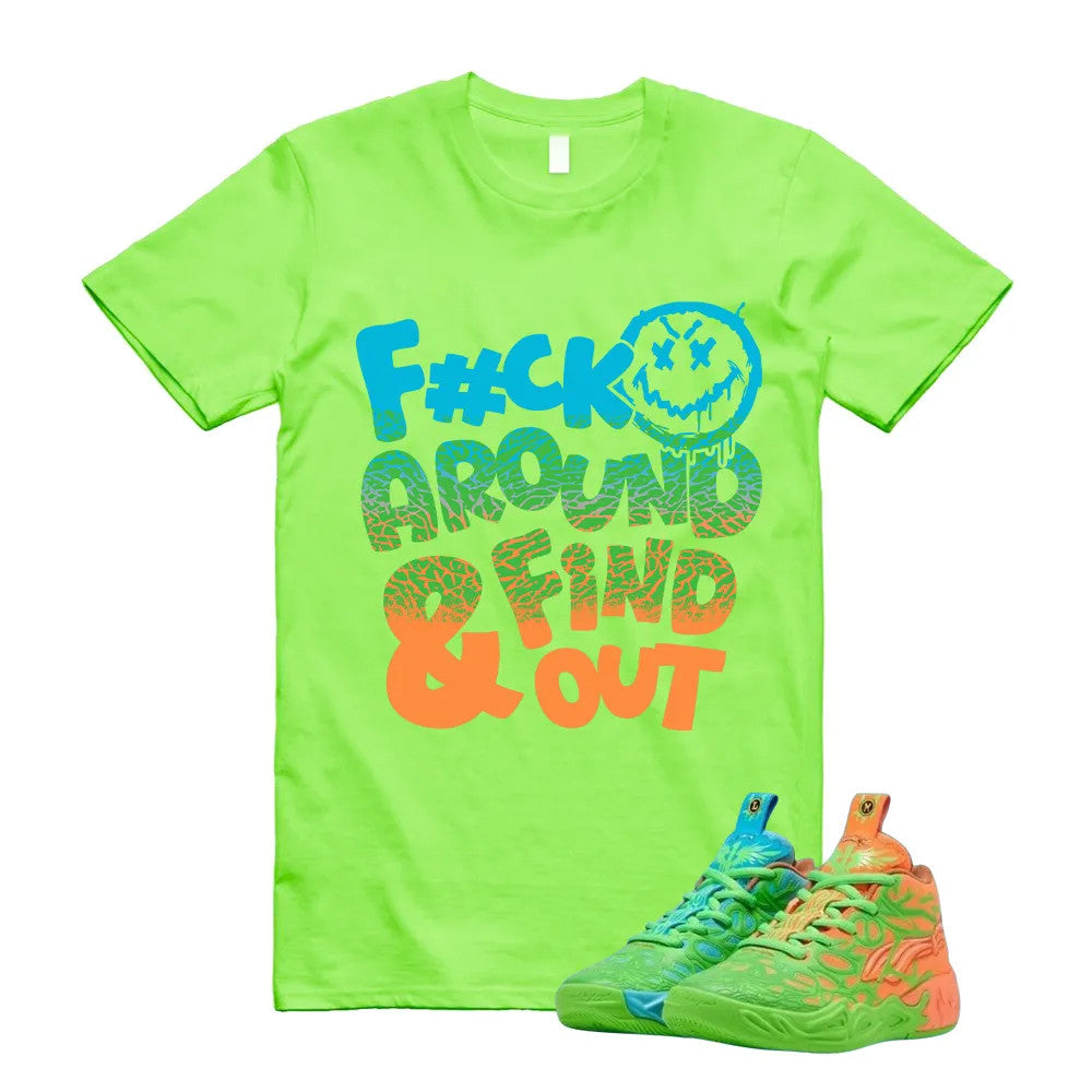 All-Star Weekend 2025, Fck Around T-Shirt Match Teenage Mutant Ninja Turtles x PUMA MB.04 Shirt, LaMelo Ball Shirt T-Shirt, Sneaker Match Tee