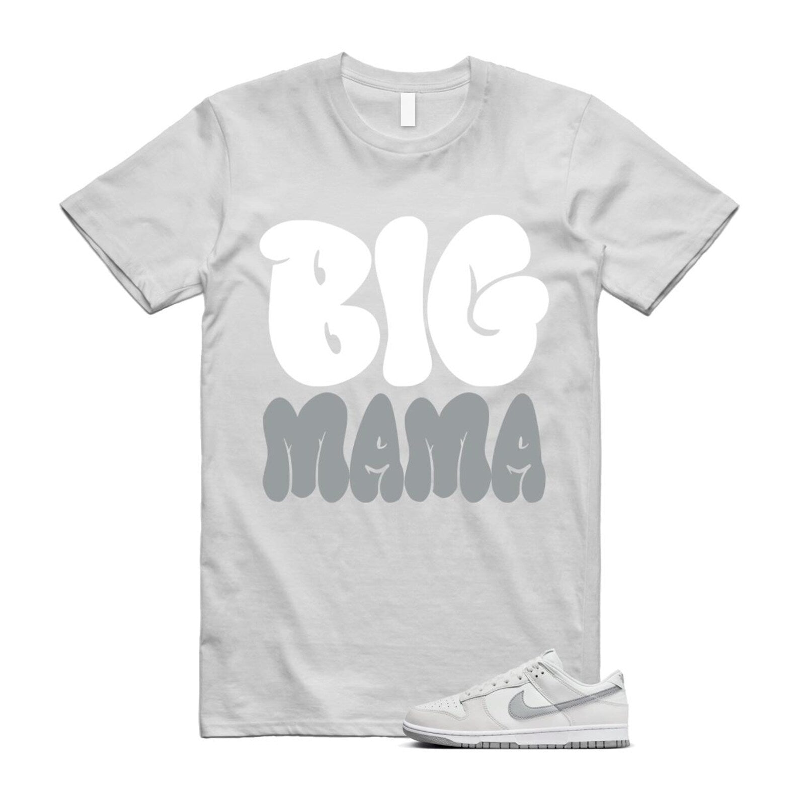 Dunk Summit White Light Smoke Grey Platinum Tint Low Retro T Shirt Match MAMA T-Shirt, Sneaker Match Tee