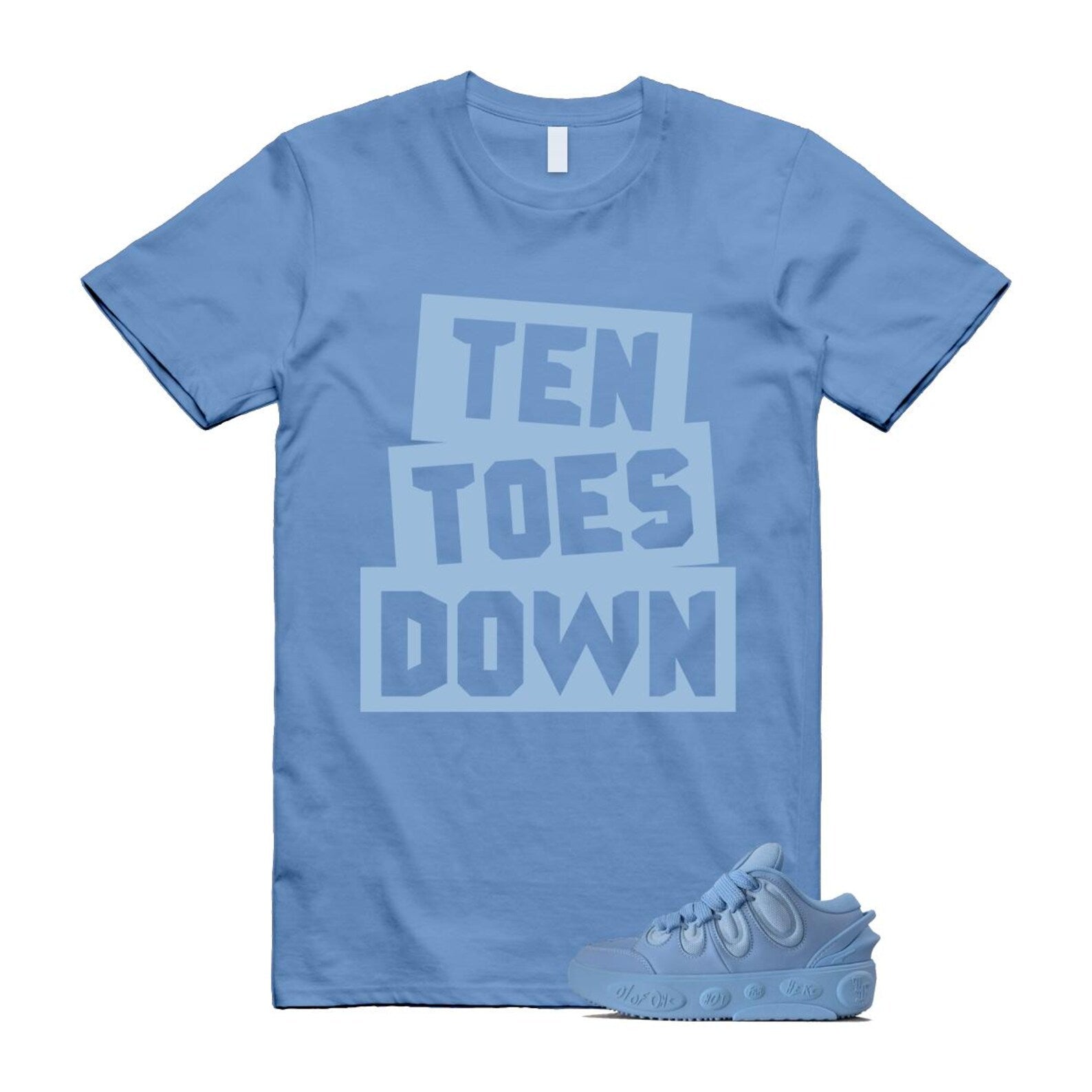 LaMelo Ball Amour 1 of 1 Team Light Blue T Shirt Match TTD ,310872-01 T-Shirt, Sneaker Match Tee