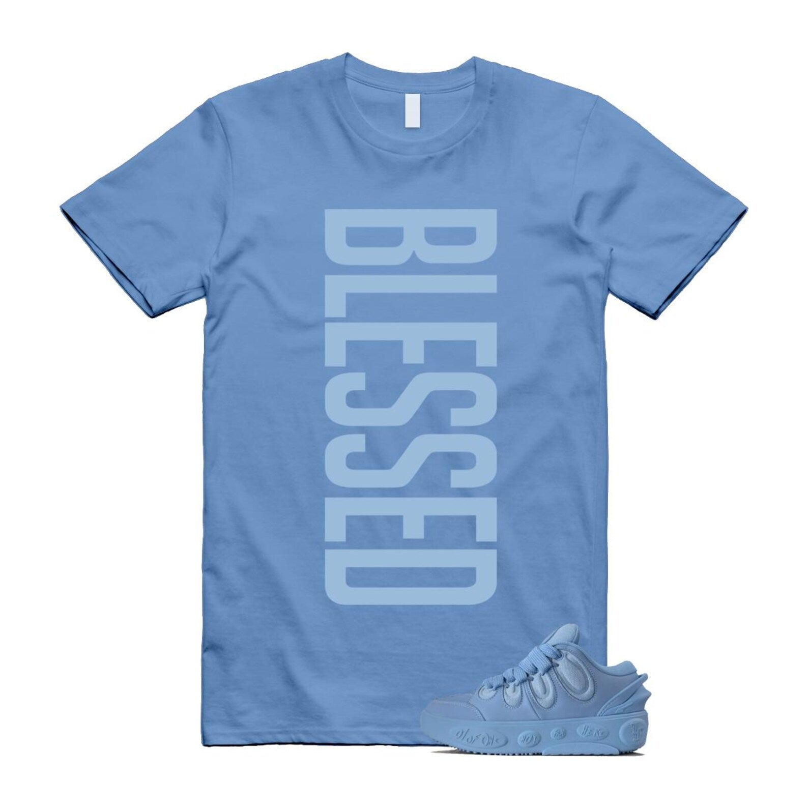 LaMelo Ball Amour 1 of 1 Team Light Blue T Shirt Match VERTBLS ,310872-01 T-Shirt, Sneaker Match Tee