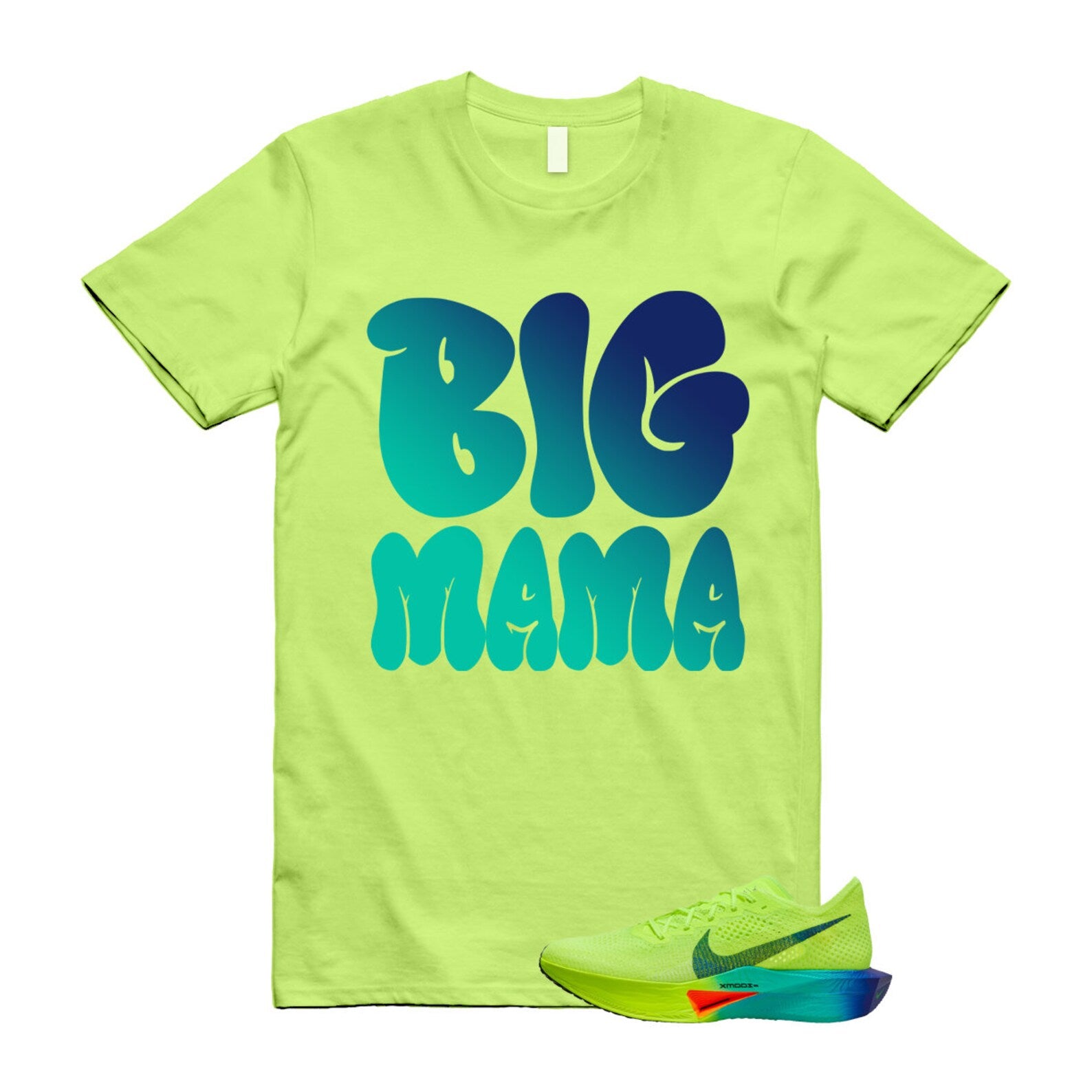 Volt Concord Air Zoom Alphafly 3 Dusty Cactus Total Orange T Shirt Match MAMA ,FD8311-700 T-Shirt, Sneaker Match Tee