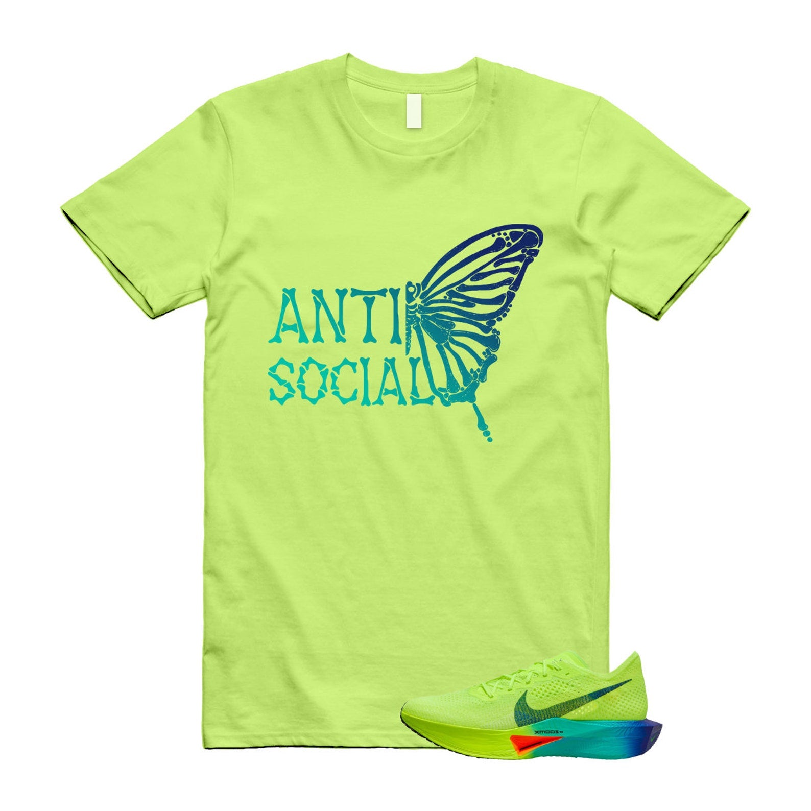 Volt Concord Air Zoom Alphafly 3 Dusty Cactus Total Orange T Shirt Match ASB ,FD8311-700 T-Shirt, Sneaker Match Tee