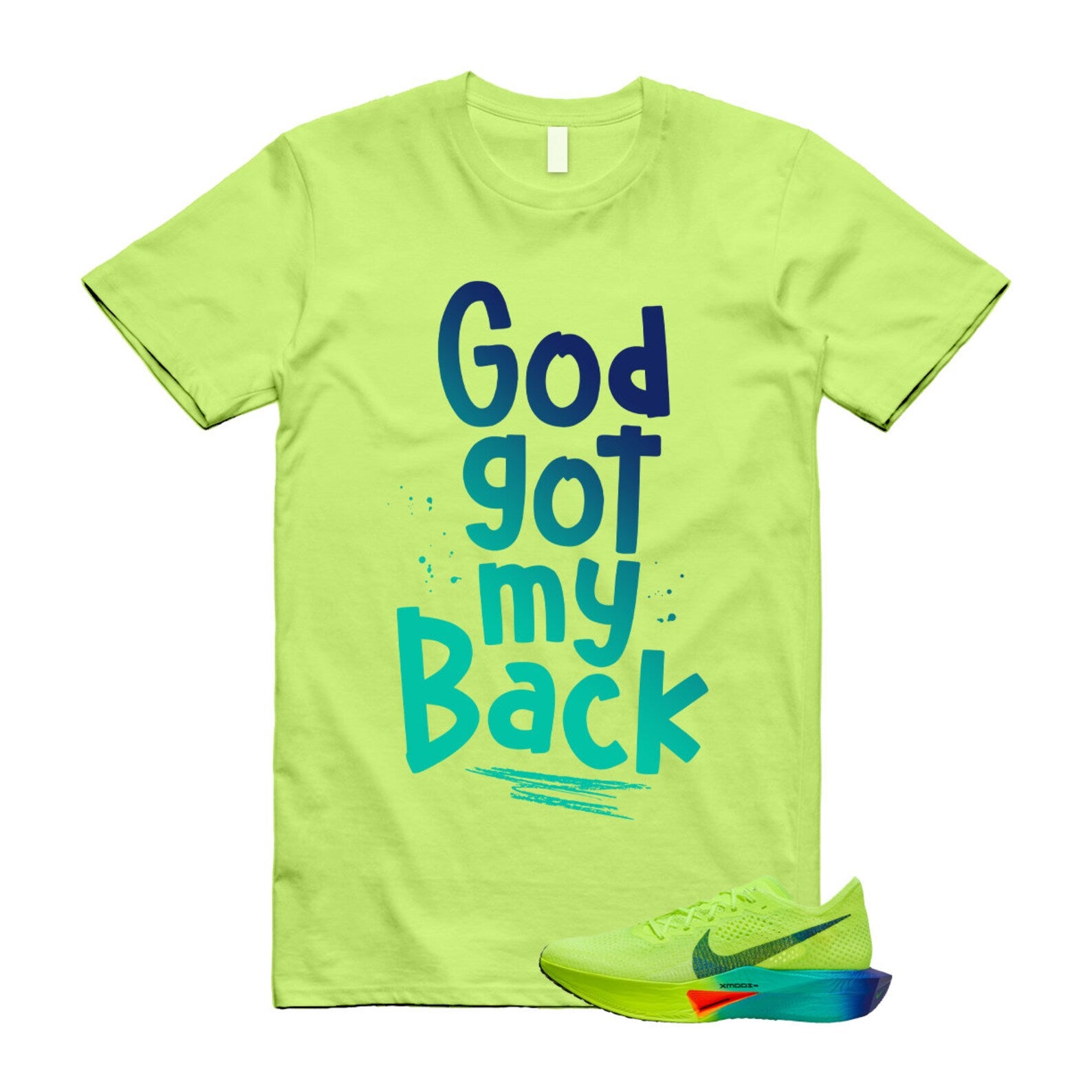 Volt Concord Air Zoom Alphafly 3 Dusty Cactus Total Orange T Shirt Match GOD ,FD8311-700 T-Shirt, Sneaker Match Tee