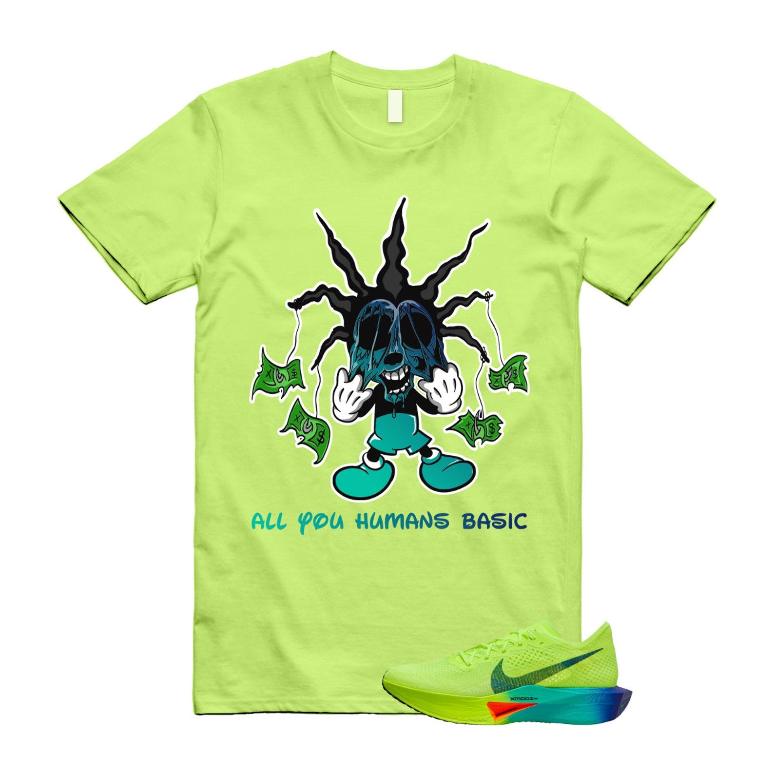 Volt Concord Air Zoom Alphafly 3 Dusty Cactus Total Orange T Shirt Match HOOK ,FD8311-700 T-Shirt, Sneaker Match Tee