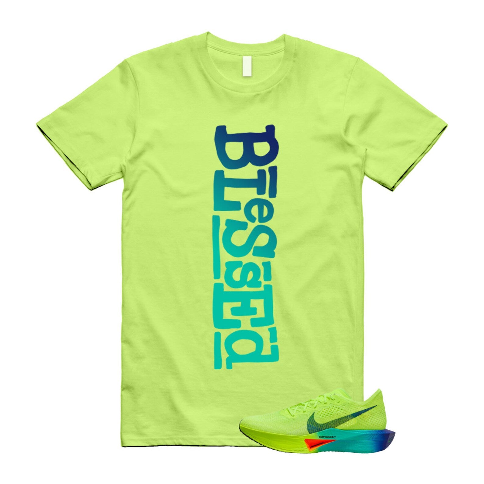 Volt Concord Air Zoom Alphafly 3 Dusty Cactus Total Orange T Shirt Match B2 ,FD8311-700 T-Shirt, Sneaker Match Tee