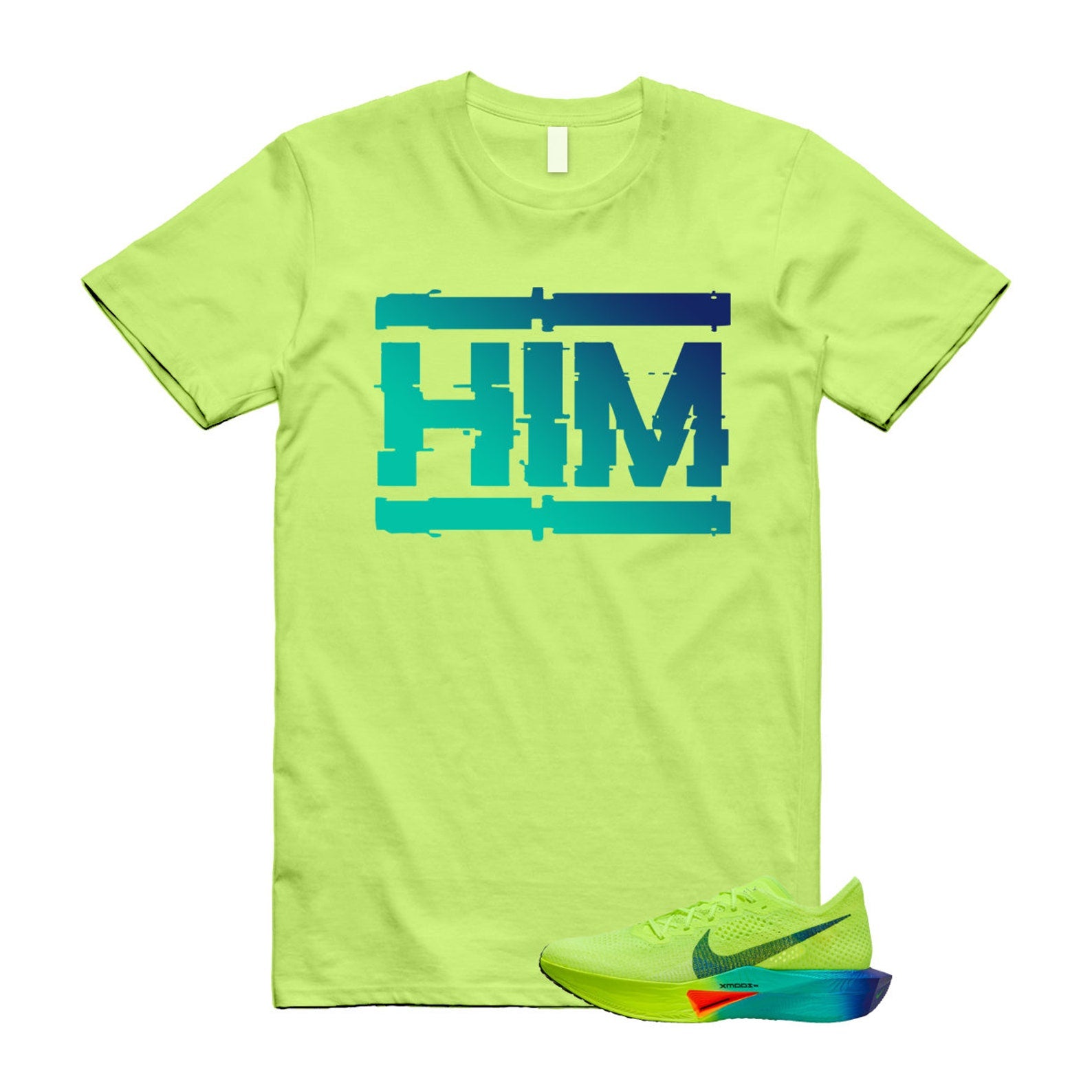 Volt Concord Air Zoom Alphafly 3 Dusty Cactus Total Orange T Shirt Match HIM ,FD8311-700 T-Shirt, Sneaker Match Tee