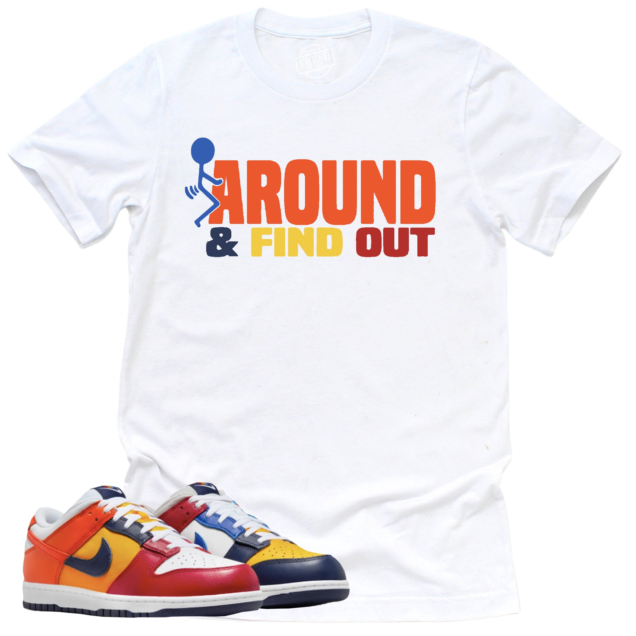 Find Out Shirt, Retro Dunk Low Midnight Navy And Varsity Red Shirt Match Sneaker ,IB2051-400 T-Shirt, Sneaker Match Tee