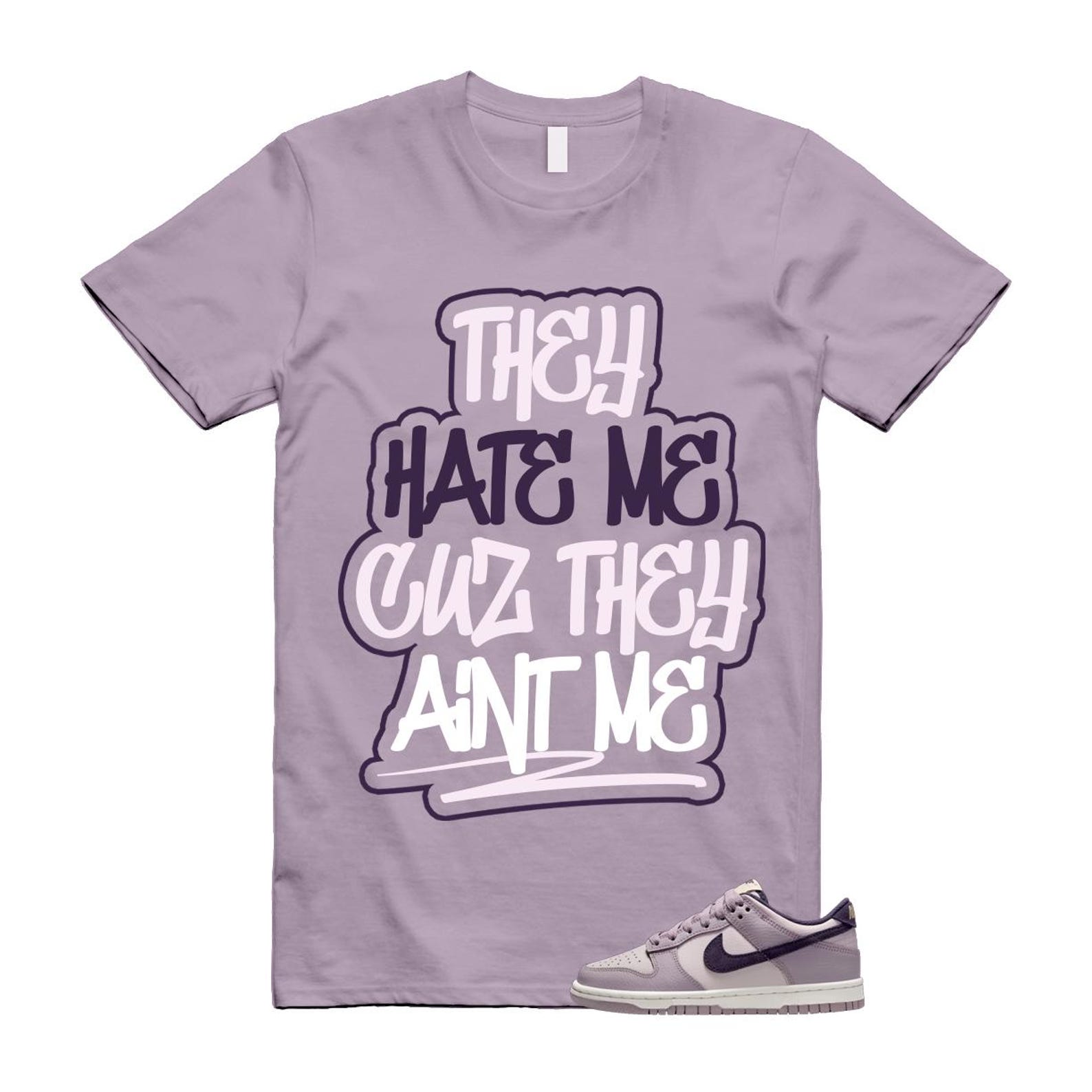 Dunk Light Violet Ore Platinum Dark Raisin T Shirt Match AINT HQ3642-202 T-Shirt, Sneaker Match Tee