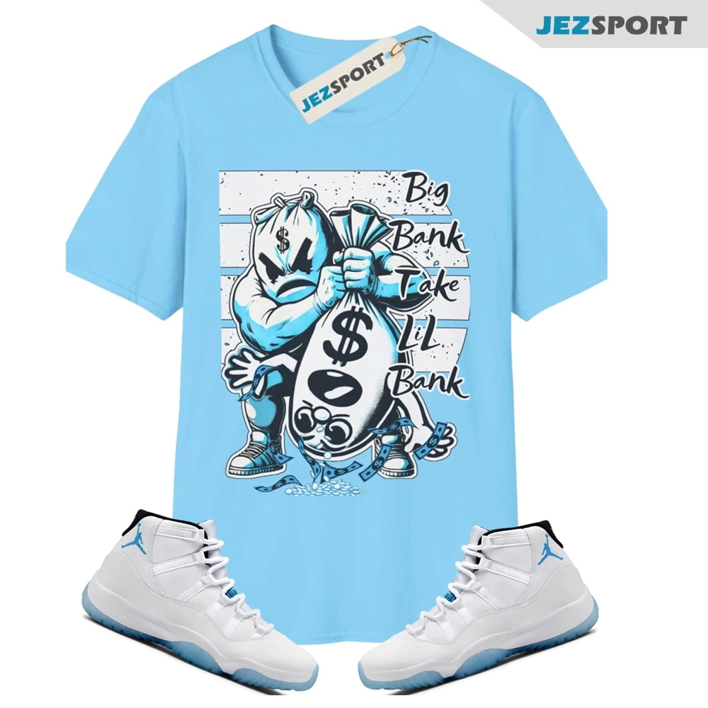 Funny Sneaker Tee Shirt To Match Air Jordan 11 Legend Blue T-shirt, CT8012-104 Sneaker Match Tees T-Shirt, Sneaker Match Tee