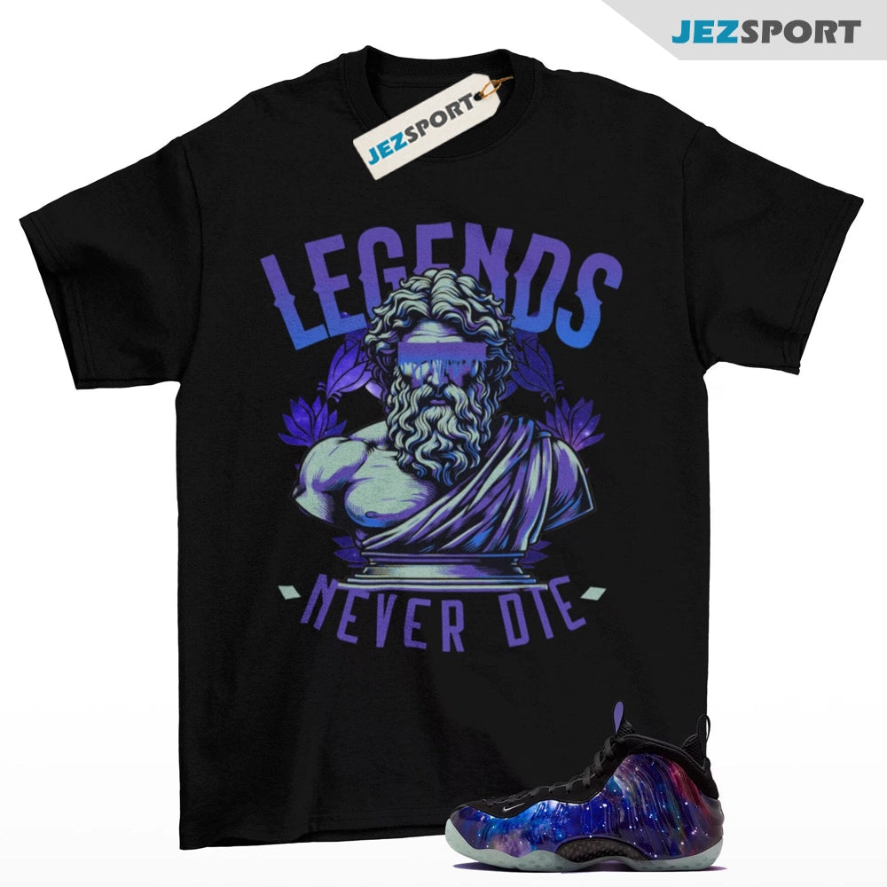 Legendary Sneaker Shirt to Match Air Foamposite One Galaxy T-Shirt, FQ4303-400 Sneaker Match Tees T-Shirt, Sneaker Match Tee