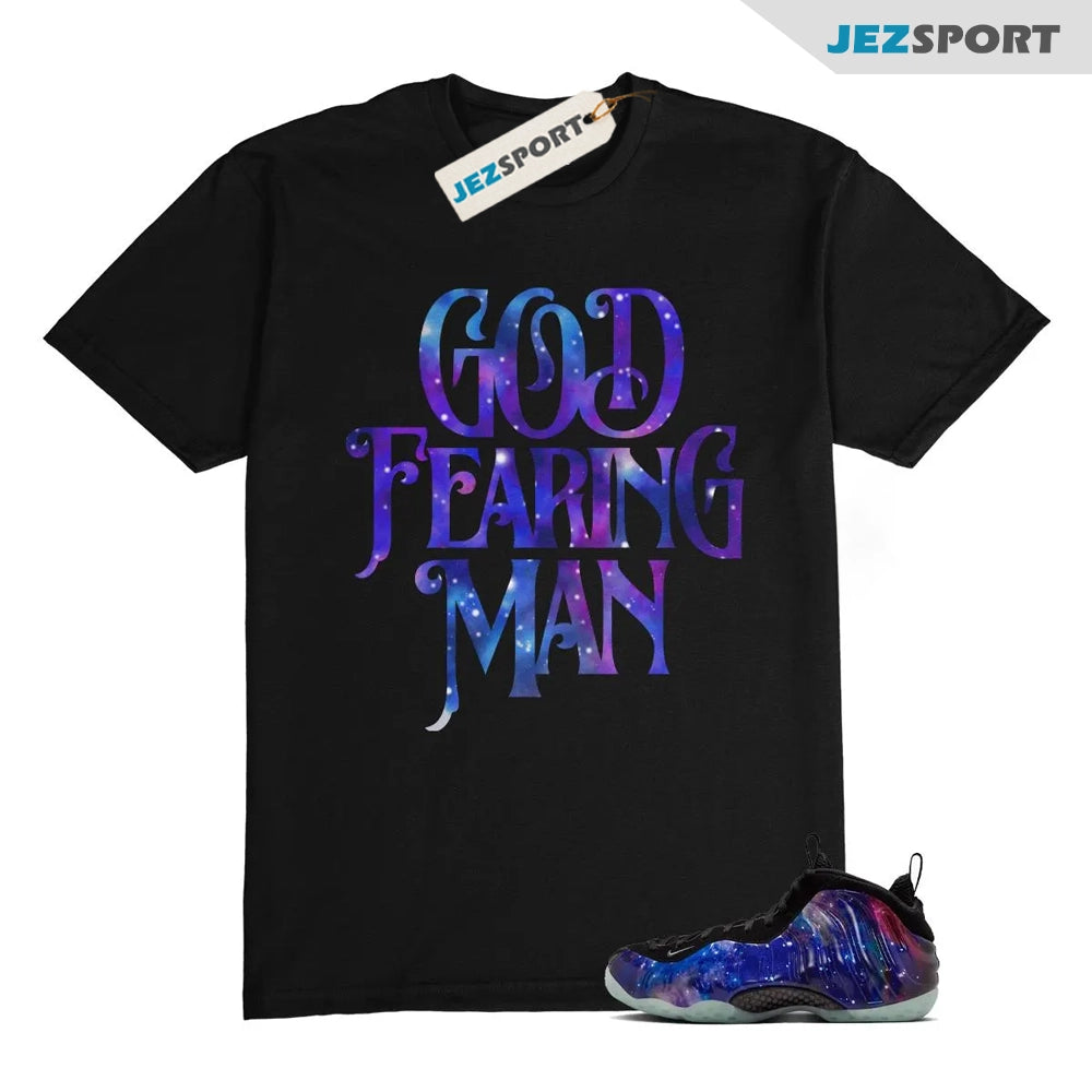 Galaxy Foamposite One Zoom Rookie Obsidian Black Anthracite T-Shirt Match GFM, FQ4303-400 Sneaker Match Tees T-Shirt, Sneaker Match Tee