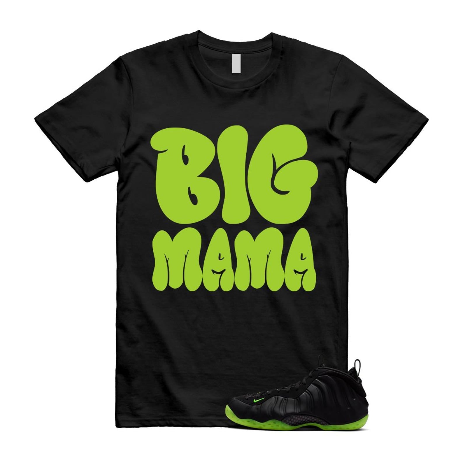 Foamposite Volt Black Air One T Shirt Match MAMA HF2902-001 T-Shirt, Sneaker Match Tee