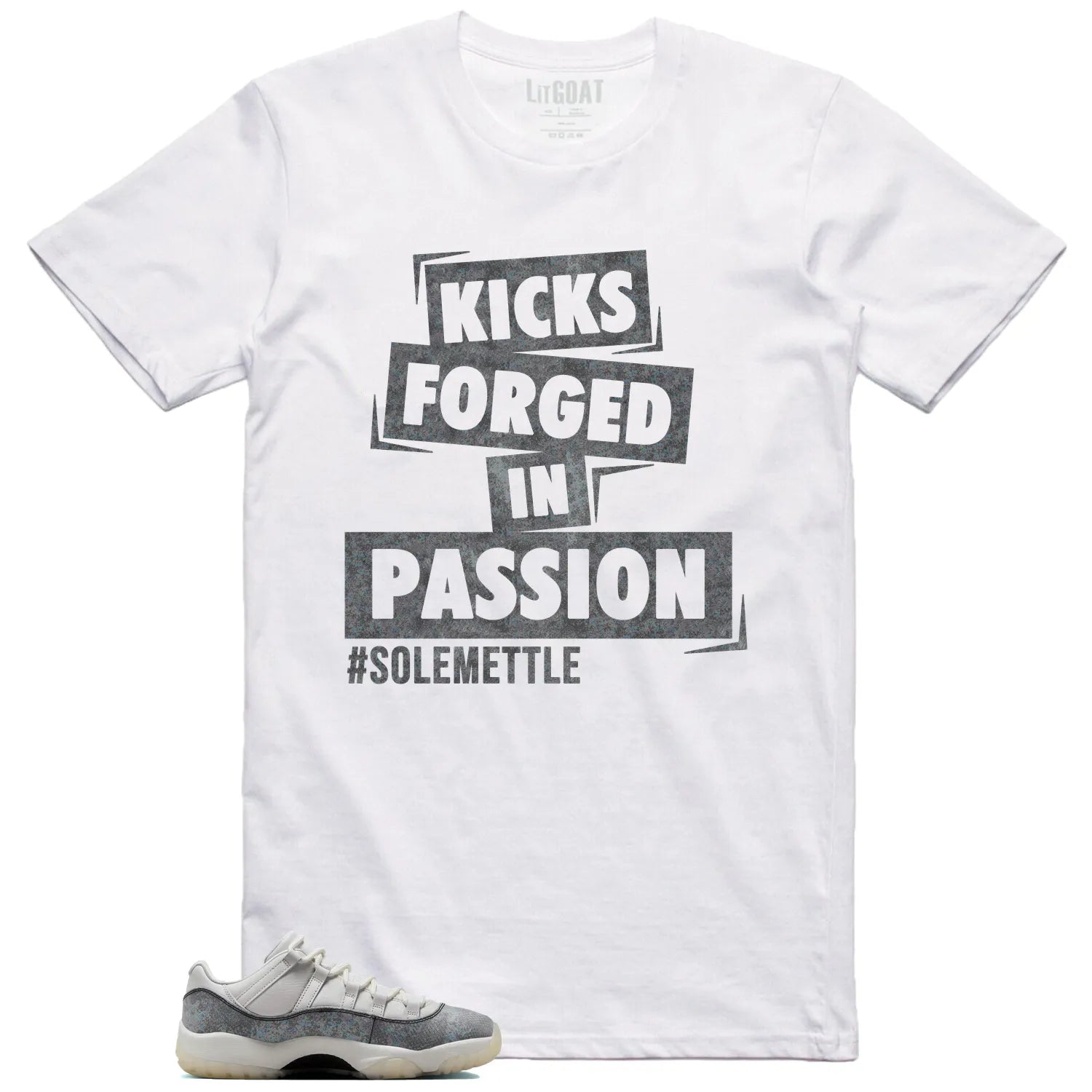 Passion Kicks T-Shirt, Perfect Match for Air Jordan 11 Low Year of the Snake HQ7000-001 T-Shirt, Sneaker Match Tee