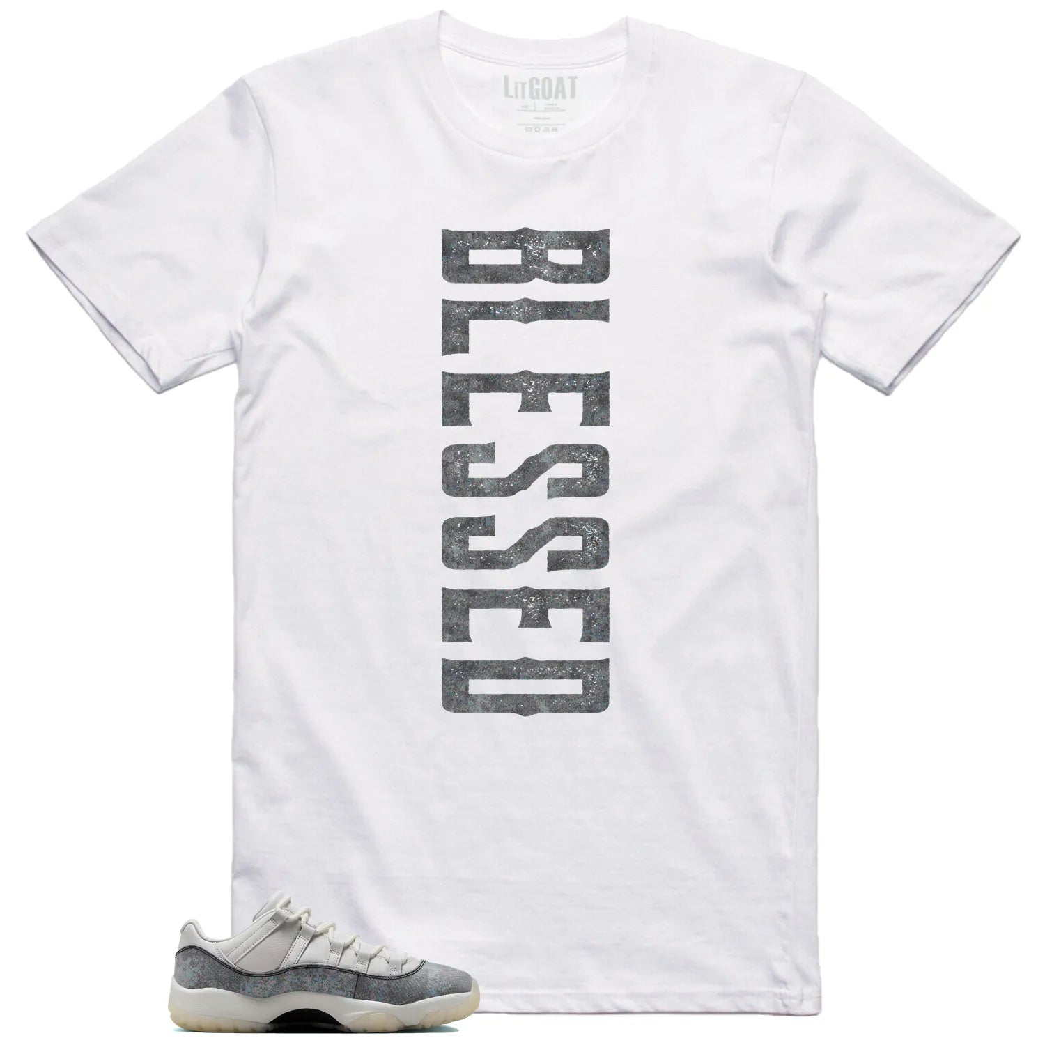 Blessed T-Shirt, Air Jordan 11 Low Year of the Snake Match HQ7000-001 T-Shirt, Sneaker Match Tee