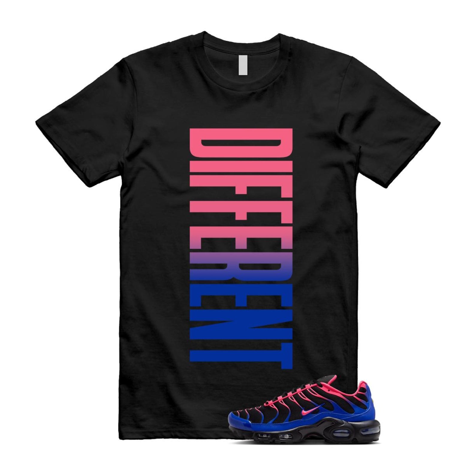 Air Max Hyper Pink Racer Blue Black 95 T Shirt Match DFRNT IF6146-001 T-Shirt, Sneaker Match Tee