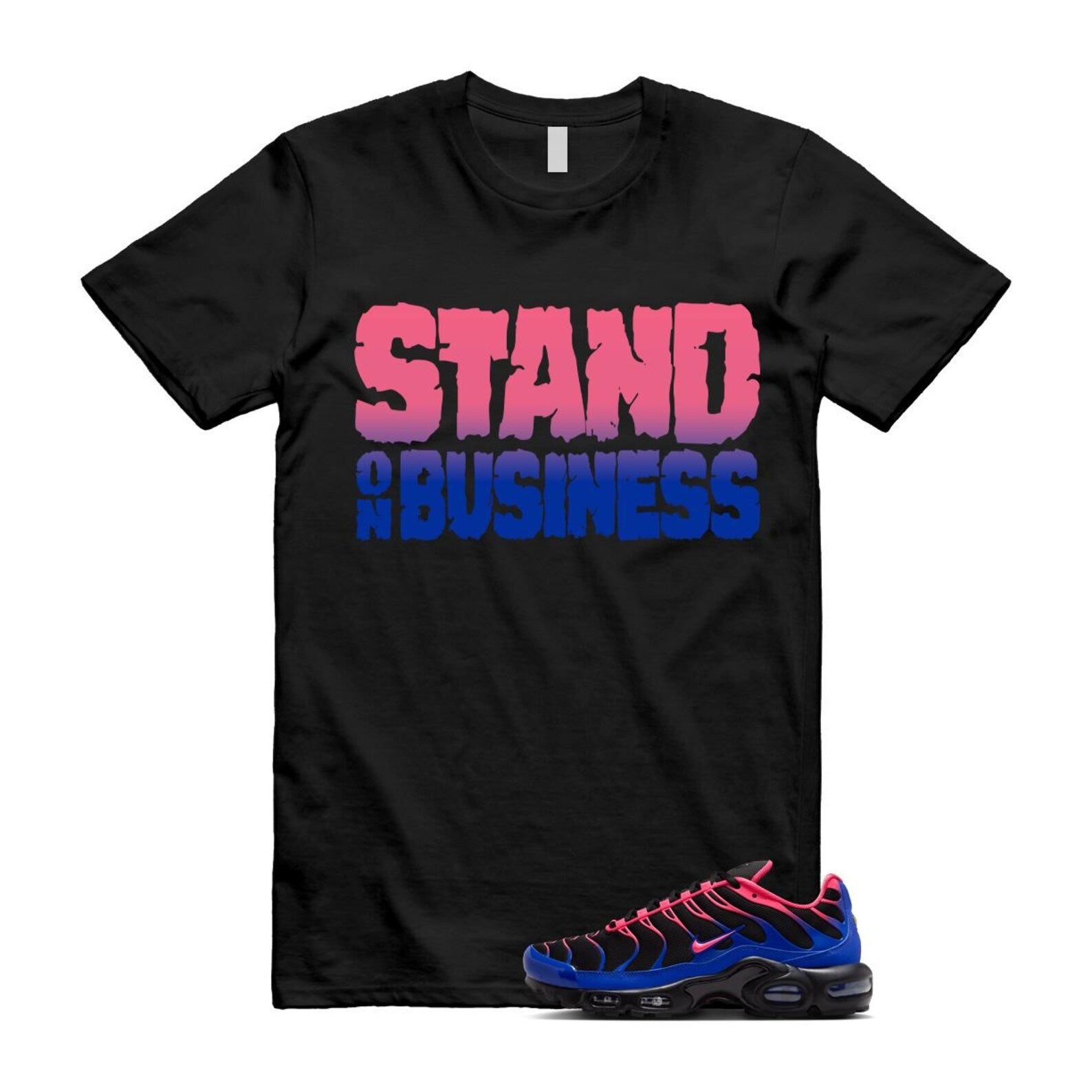 Air Max Hyper Pink Racer Blue Black 95 T Shirt Match SOB IF6146-001 T-Shirt, Sneaker Match Tee