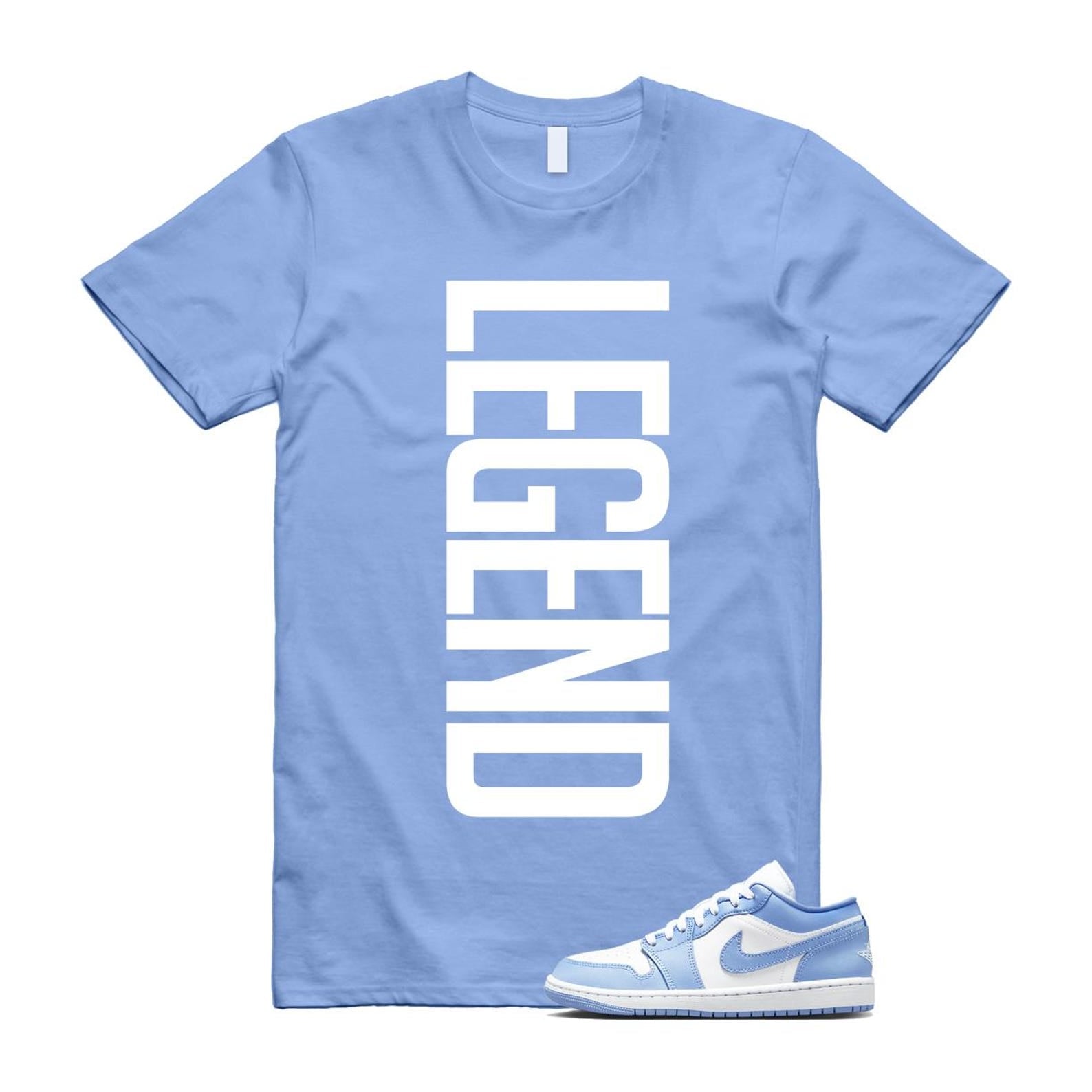 Jordan 1 Low White Aluminum T Shirt Match LEGEND DC0774-142 T-Shirt, Sneaker Match Tee