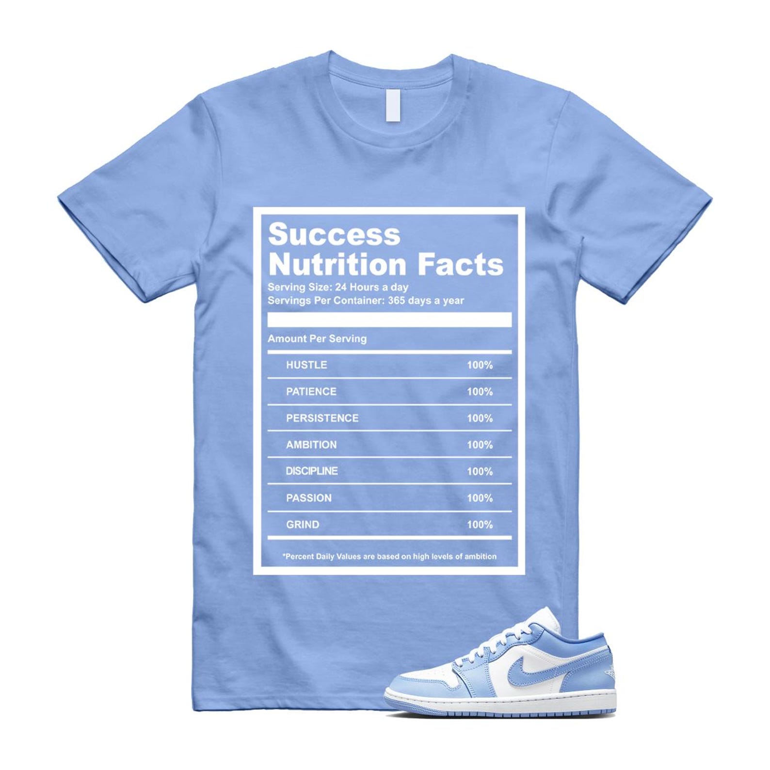 Jordan 1 Low White Aluminum T Shirt Match SUCC DC0774-142 T-Shirt, Sneaker Match Tee