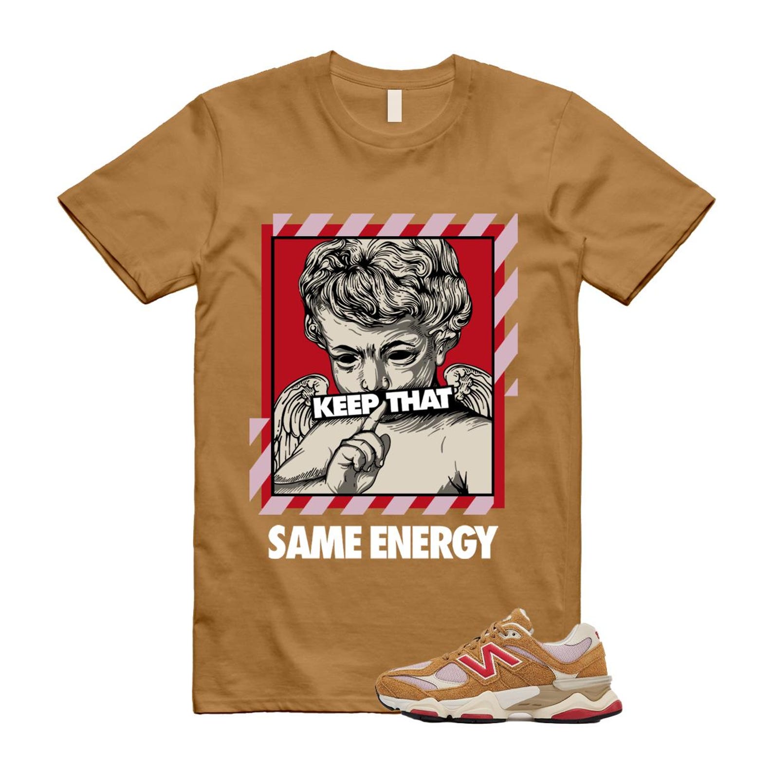 9060 Great Plains True Red Twilight Haze Wheat T Shirt Match ENERGY U9060GEA T-Shirt, Sneaker Match Tee