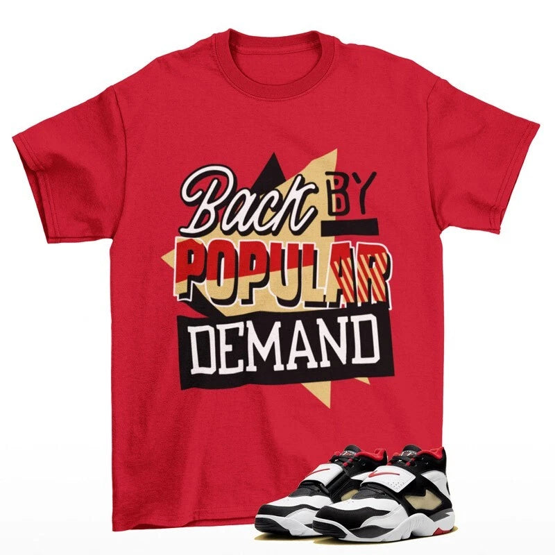 Popular Demand Sneaker Shirt Red to Match Air Diamond Turf OG FZ8224-100 T-Shirt, Sneaker Match Tee