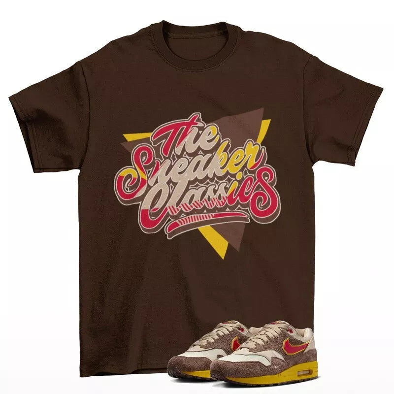 Classics Sneaker Shirt to Match Air Max 1 Big Head Origins HV5776-200 T-Shirt, Sneaker Match Tee