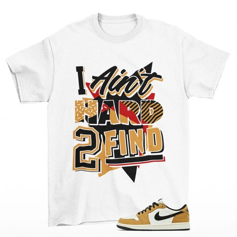 Sneaker Holic Shirt Black to Match Jordan 1 Low Rookie of the Year CZ0790-107 T-Shirt, Sneaker Match Tee