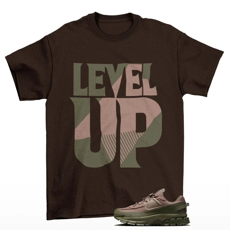 Level Up Sneaker Shirt to Match Zoom Vomero Roam Mink Brown FV2295-201 T-Shirt, Sneaker Match Tee