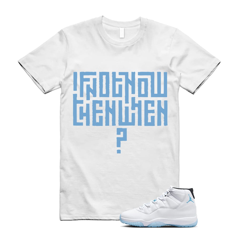 Motivational Shirt, Jordan 11 Legend Blue Matching T-Shirt, Sneaker Match Tees